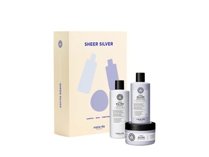 maria nila holiday box sheer silver 14981384201652