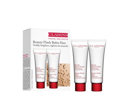 clarins darkova sada beauty flash balm duo set 14989353092952