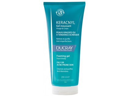 ducray cistici pletovy gel keracnyl gel cleanser 14987615130111