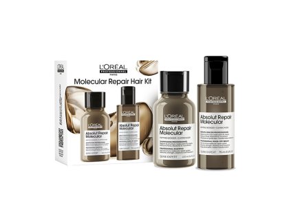 loreal professionnel darkova sada vlasove pece molecular mini duo kit 14990154082412