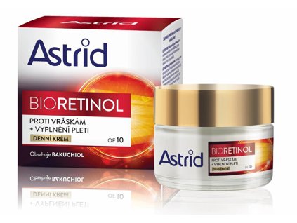 astrid denni krem proti vraskam denni krem proti vraskam pro vyplneni pleti bioretinol of10 14842396115805