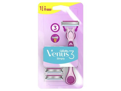 gillette holici strojek simply venus 3 8 hlavic 14863212112054