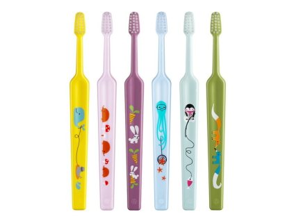 tepe detsky zubni kartacek kids zoo mini extra soft 0 3 roky 14883229101008