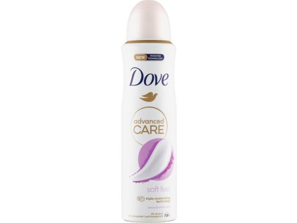 dove antiperspirant ve spreji advanced care soft feel peony amber anti perspirant 150 ml 14904390091259