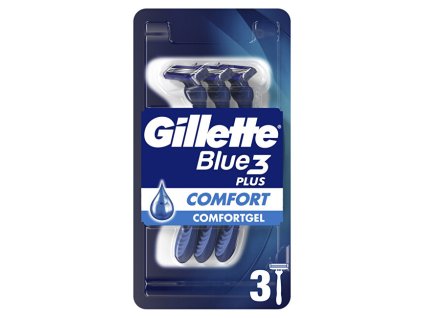 gillette jednorazova holitka blue3 comfort 3 ks 14943806135852
