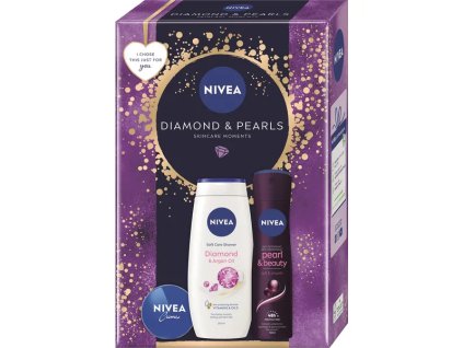 Nivea Dárková sada Diamond & Pearls
