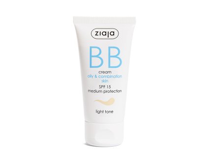 ziaja bb krem pro mastnou a smisenou plet spf 15 light tone bb cream 50 ml 14945305133440