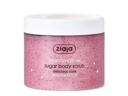 ziaja cukrovy telovy peeling marshmallow sugar body scrub 300 ml 14945392113646
