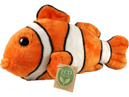 PLYŠ Ryba klaun očkatý 25cm Eco-Friendly *PLYŠOVÉ HRAČKY*