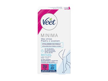 veet hypoalergenni voskove pasky na nohy minima 12 ks 14774169053359