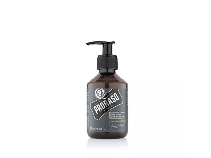 proraso mydlo na plnovous cypress vetyver sampon na vousy 200 ml 14924126064259