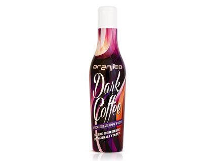 oranjito opalovaci mleko do solaria s vuni kavoveho mleka dark coffee accelerator 200 ml 14854709082551