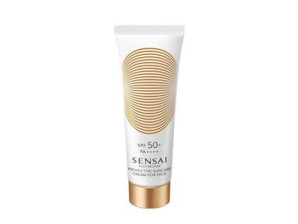 Sensai Ochranný krém na obličej SPF 50+ Silky Bronze  50 ml