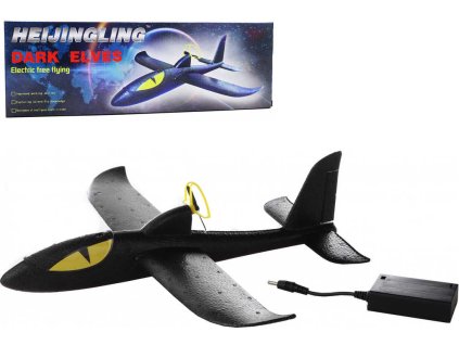 Dark Elves Letadlo soft házecí 36cm na baterie v krabici
