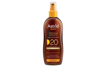 astrid olej na opalovani spf 20 sun 200 ml 14948418121121