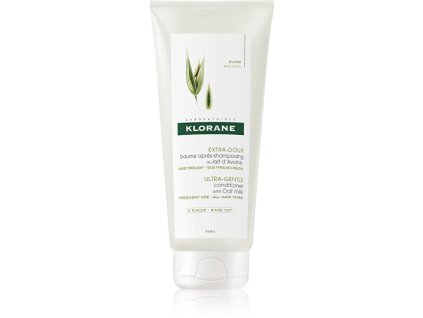 klorane jemny kondicioner na vlasy s ovesnym mlekem ultra gentle conditioner 14797487163638