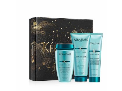 kerastase darkova sada vlasove pece resistance fondant holiday set 14981717065221