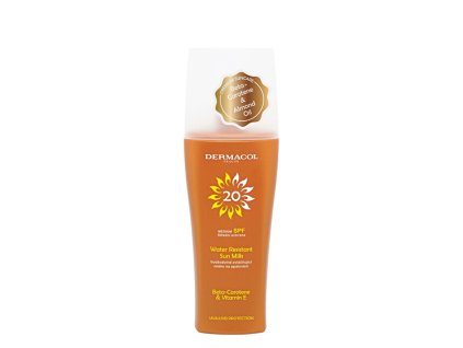 dermacol mleko na opalovani s rozprasovacem spf 20 sun water resistant milk spray 200 ml 1469412820200730131223