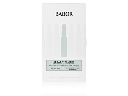 babor ampule pro suchou a matnou plet algae vitalizer ampoule concentrates 7 x 2 ml 14994099114849
