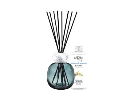 maison berger paris darkova sada aroma difuzer mineral blue napln pure white tea 180 ml 14988529123807