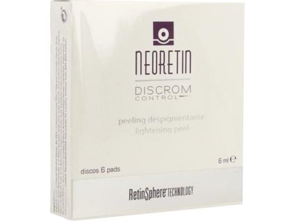 neoretin exfoliacni pletove tampony disc pigment peel 6 x 1 ml pads 14990265201846
