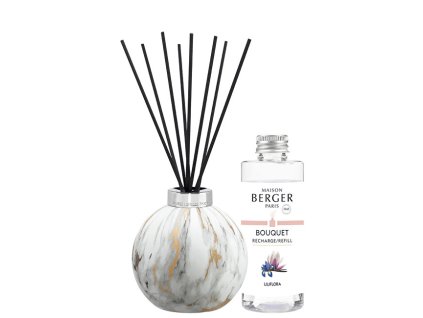 maison berger paris darkova sada aroma difuzer marbrure white napln liliflora 180 ml 14988535110146