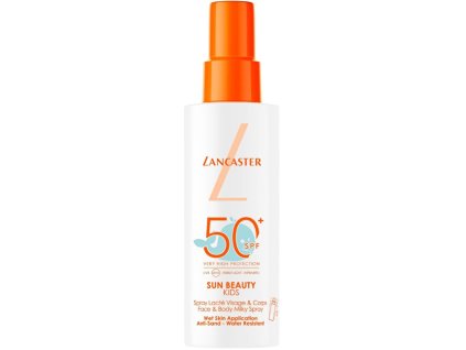 lancaster detsky opalovaci sprej spf 50 sun beauty kids face body milk spray spf50 150 ml 14996242210356