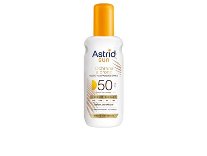 astrid mleko na opalovani ve spreji bronz spf 50 150 ml 14993975195709