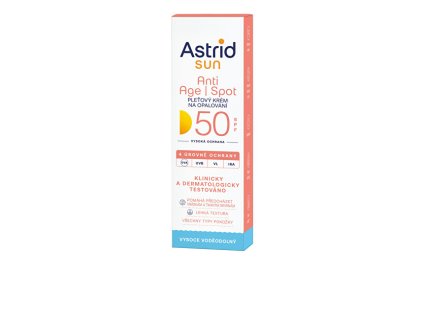 astrid pletovy krem na opalovani anti age i spot spf 50 50 ml 14993980190615