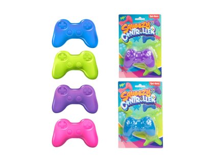 Sliz - hmota 75g herní ovladač 4 barvy na kartě