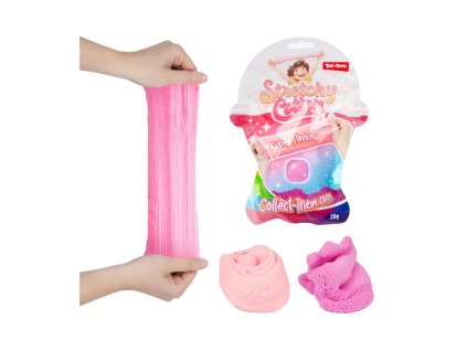 Hmota elastická mačkací antistresová 3 barvy v sáčku 16x22,5cm