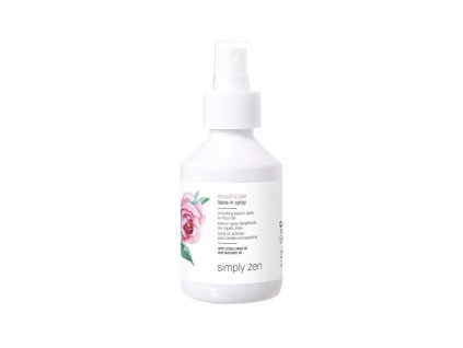 Simply Zen Bezoplachový sprej pro nepoddajné a krepaté vlasy Smooth & Care  150 ml