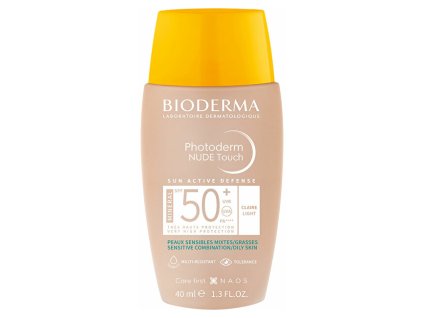 bioderma tonovany ochranny fluid s efektem prirozeneho make upu spf 50 photoderm nude touch 14882249104925