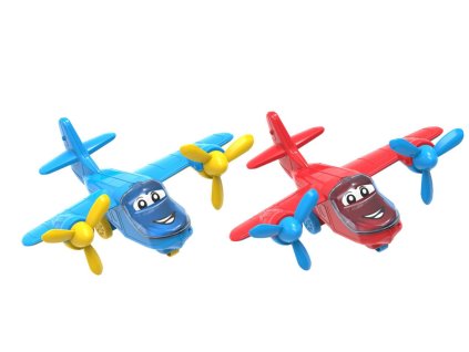 Letadlo plast 28x24cm 2 barvy