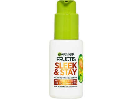 garnier serum pro suche a krepate vlasy fructis keratin sleek heat activated serum 50 ml 14997169174438