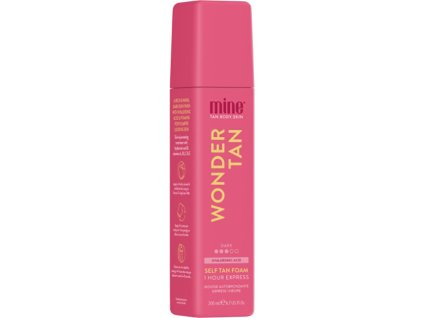 minetan samoopalovaci pena wonder tan self tan foam 200 ml 14998204212240
