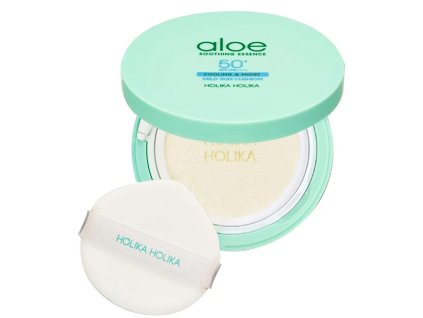 holika holika aloe soothing essence 50spf mild sun cushion 14997621194413