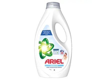 Ariel Sensitive prací gel 25 praní, 1,125 l