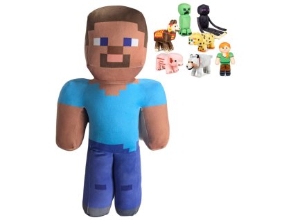 PLYŠ Minecraft postavička 30cm 8 druhů *PLYŠOVÉ HRAČKY*