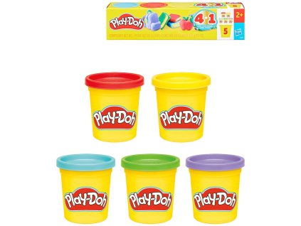 HASBRO PLAY-DOH Modelína Back to school 4+1 kelímek zdarma