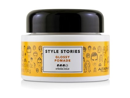 alfaparf milano pomada na vlasy s leskem style stories glossy pomade 100 ml 14764776210903