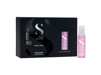 alfaparf milano mleko pro zvyseni lesku vlasu semi di lino sublime shine lotion 12 x 13 ml 14966411190629