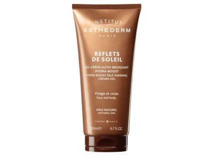 institut esthederm samoopalovaci gel krem reflets de soleil hydra boost self tanning cream 14922334151837