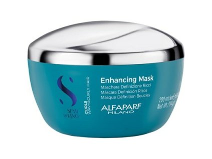 alfaparf milano maska pro kudrnate a vlnite vlasy alfa semo di lino curl enhancing mask 14858665135257