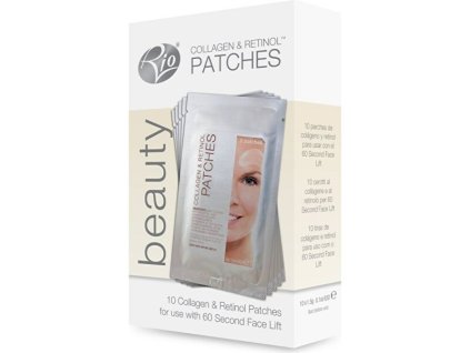 rio beauty kolagenove a retinolove naplasti pro liftingovy pristroj pro vyhlazeni vrasek a 14854425144129