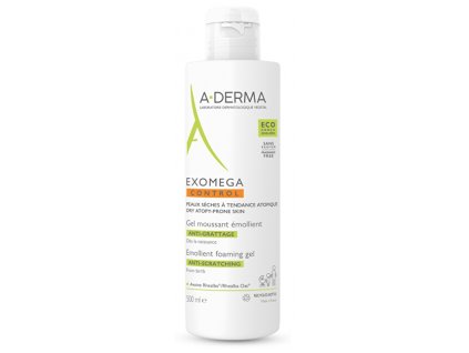 a derma zvlacnujici penivy gel pro suchou pokozku se sklonem k atopickemu ekzemu exomega 14905651192807