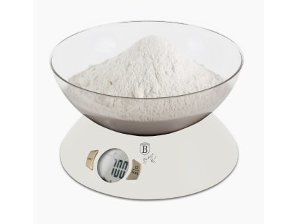 BERLINGERHAUS Váha kuchyňská digitální 5 kg s miskou Sahara Collection BH-9617