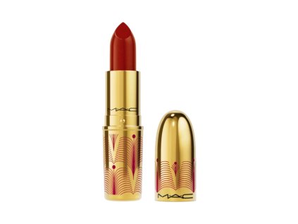 MAC Cosmetics Rtěnka Gift of Gold  3 g Regal Red