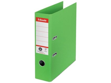 Pák.pořadač Esselte No.1,rec.lepenka - A4,7,5,zel.