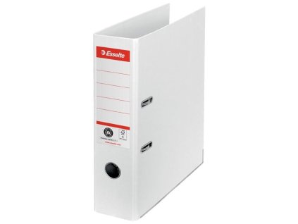 Pák.pořadač Esselte No.1,100% rec.lep. A4,7,5,bílý